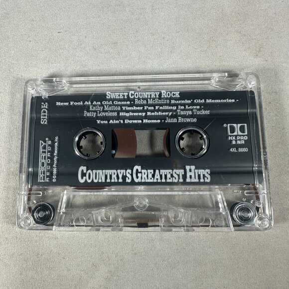 Countrys Greatest Hits Sweet Country Rock Volume 4 Audio Cassette 1990 - Picture 4 of 4